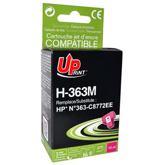 UPrint kompatibilní ink s C8772EE, HP 363, magenta, 10ml, H-363M, pro HP Photosmart 8250, 3210, 3310, C5180, C6180, C7180