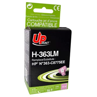 UPrint kompatibilní ink s C8775EE, HP 363, light magenta, 10ml, H-363LM, pro HP Photosmart 8250, 3210, 3310, C5180, C6180, C7180