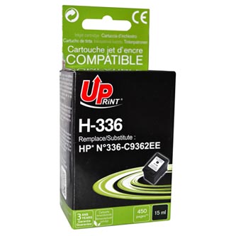 UPrint kompatibilní ink s C9362EE, HP 336, black, 10ml, H-336B, pro HP Photosmart 325, 375, 8150, C3180, DJ-5740, 6540