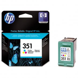 HP originální ink CB337EE, HP 351, color, 3,5ml, HP Officejet J5780, J5785