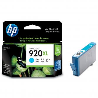 HP originální ink CD972AE, HP 920XL, cyan, 700str., HP Officejet