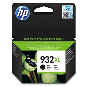 HP originální ink CN053AE, HP 932XL, black, blistr, HP