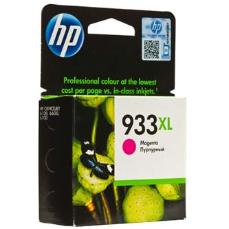 HP originální ink CN055AE, HP 933XL, magenta, 825str., HP Officejet 6100, 6600, 6700, 7110, 7610, 7510