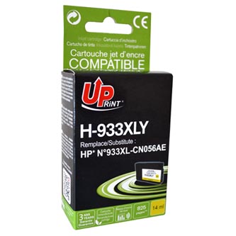 UPrint kompatibilní ink s CN056AE, HP 933XL, yellow, 825str., 14ml, H-933XL-Y, pro HP Officejet 6100, 6600, 6700, 7110, 7610, 7510