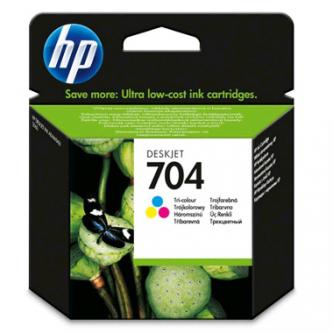 HP originální ink CN693AE, HP 704, color, 200str., 5,5 mlml, HP Deskjet 2060