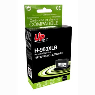 UPrint kompatibilní ink s L0S70AE, HP 953XL, black, 2200str., 50ml, H-953XLB, high capacity, pro HP OfficeJet Pro 8218,8710,8720,8
