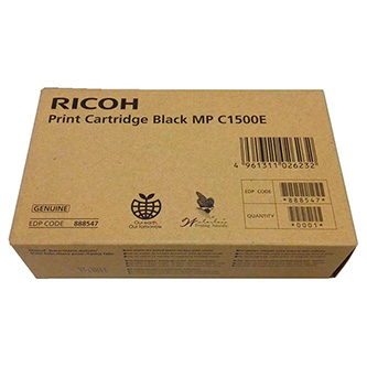 Ricoh originální ink 888547, black, 9000str., Ricoh MP C 1500
