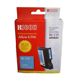 Ricoh originální gelová náplň 402279, cyan, 2300str., typ RC-C21, Ricoh G700