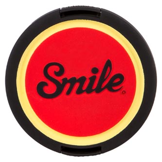 Smile krytka objektivu Pin Up 67mm, červená, 16124