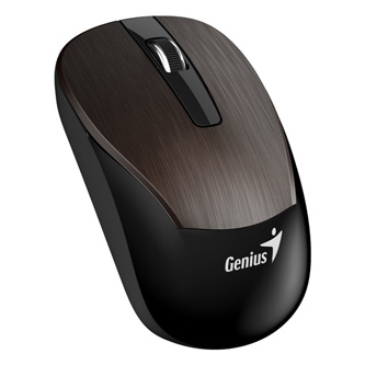 Genius Myš Eco-8015, 1600DPI, 2.4 [GHz], optická, 3tl., bezdrátová USB, černá, Intergrovaná