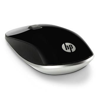 HP myš Z4000 Wireless Black, 1200DPI, 2.4 [GHz], optická, 3tl., bezdrátová, černá, 2 ks AA, Windows 7/8/XP/Vista