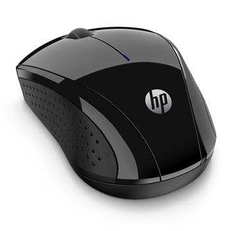 HP Myš 220 Silent Wireless USB, 1600DPI, optická, 3tl., bezdrátová, modrá, 1 ks AA, Windows 7/8/10, Mac OS 10.3 a novější, a Chrom