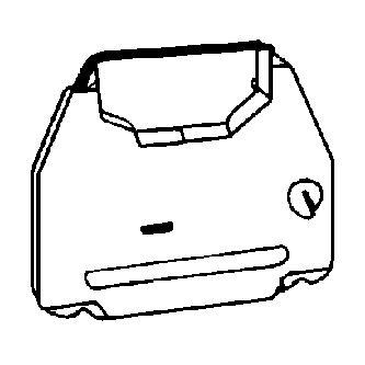 Páska pro psací stroj pro Robotron 60xx, 61xx, černá, fóliová, PK143, N