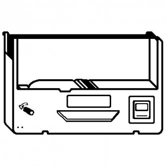 Kompatibilní páska do pokladny, ERC 11, černá, pro Epson 331, CTM 545, M 505, TM 545
