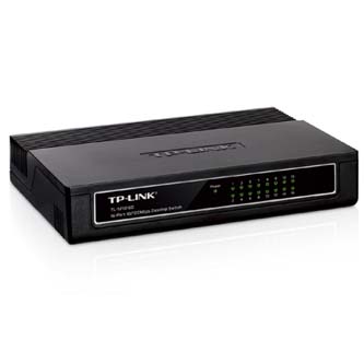 TP-LINK, TL-SF1016D, mini switch, LAN, 10/100Mbps, 16 portový