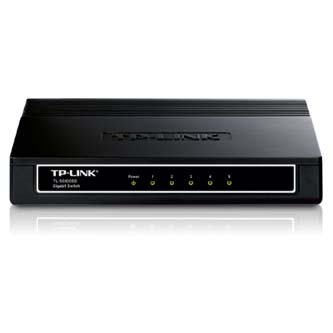 TP-LINK, TL-SG1005D, mini switch, LAN, 10/100/1000Mbps, 5 portový
