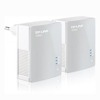 TP-Link Powerline ethernet TP-Link TL-PA4010 Starter Kit (2ks) nano adaptér (500 Mbps), 300m, bílá, TP-LINK