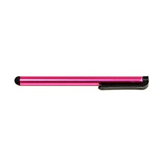 Dotykové pero, kapacitní, kov, tmavě růžové, pro iPad a tablet