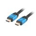 LANBERG HDMI M / M 2.0 kabel 3m, CU, černý, Premium