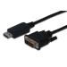 Digitus DisplayPort připojovací kabel, DP/M- DVI (24+1)/M 1.0m