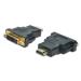 Digitus adaptér HDMI A samec / DVI(24+5) samice, černo/šedý