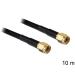 Delock HF koaxiální kabel RP-SMA plug > RP-SMA plug LMR195, 10 m