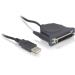 Delock konvertor USB->Paralelní 25-pin (šroubky)  0,8 m