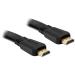 Delock HDMI 1.4 kabel A/A samec/samec, plochý, délka 5 metrů