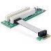 Delock Riser card PCI Express x1 > 2x PCI 32Bit 5 V