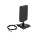 Delock LTE Antenna SMA Band 1/3/7/20 2 ~ 4 dBi Directional Joint With Stand Black