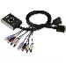ATEN KVM switch CS-682 USB Hub 2PC DVI, audio