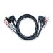 ATEN int.kabel pro KVM USB, DVI, audio,  1,8m pro CS1768