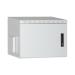 DIGITUS 09U IP55 outdoor wall mounting cabinet, 579x600x450 mm, Color grey RAL 7035