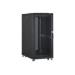DIGITUS 26U server cabinet, 1260x600x1000 mm, color black RAL 9005 perforated door