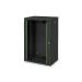 Digitus 20U wall mounting cabinet 998x600x450 mm, color black (RAL 9005)