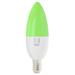IMMAX NEO SMART žárovka LED E14 6W RGB+CCT barevná a bílá, stmívatelná, Wi-Fi, TUYA