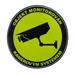 Kamerové a zabezpečovací systémyAnalogové systémyPříslušenstvíNálepkySamolepka - objekt monitorován kamerovým 