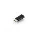 Ednet USB Type-C adapter, type C to micro B M/F, High-Speed, bl