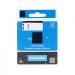 PRINTLINE kompatibilní páska s DYMO, 43613, S0720780, 6mm,7m,černý tisk/bílý podklad,  D1