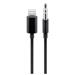 PremiumCord Apple Lightning audio redukční kabel na 3.5 mm stereo jack, 1 m, černý
