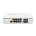 MikroTik Cloud Router Switch CRS112-8P-4S-IN, 8x GLAN s PoE, 4x SFP