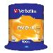 VERBATIM DVD-R(100-Pack)Spindle/General Retail/16x/4.7GB 