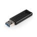 VERBATIM flashdisk 64GB USB 3.0 PinStripe USB Drive - Černý