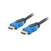 LANBERG HDMI M/M 2.0 kabel 0.5M 4K CU černý  