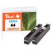 PEACH kompatibilní cartridge HP No. 913A, černá, Twin-Pack2x64ml