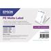 EPSON PE Matte Label - Die-cut Fanfold sheets with sprockets: 203mm x 305mm, 500 labels