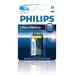 Philips baterie 9V ExtremeLife+, alkalická - 1ks