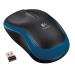 Logitech myš Wireless Mouse M185, optická, 2 tlačítka, modrá