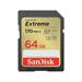SanDisk Extreme SDXC 64GB 170MB/s V30 UHS-I U3