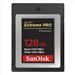SanDisk Extreme Pro CFexpress Card 128GB, Type B, 1700MB/s Read, 1200MB/s Write